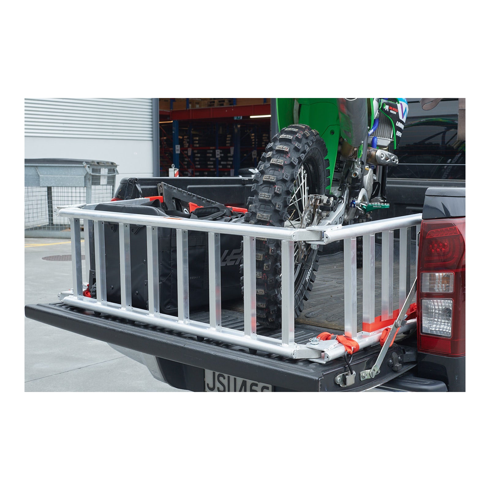 Whites Alloy Tailgate Folding Ramp 223x35cm 318kg Rated