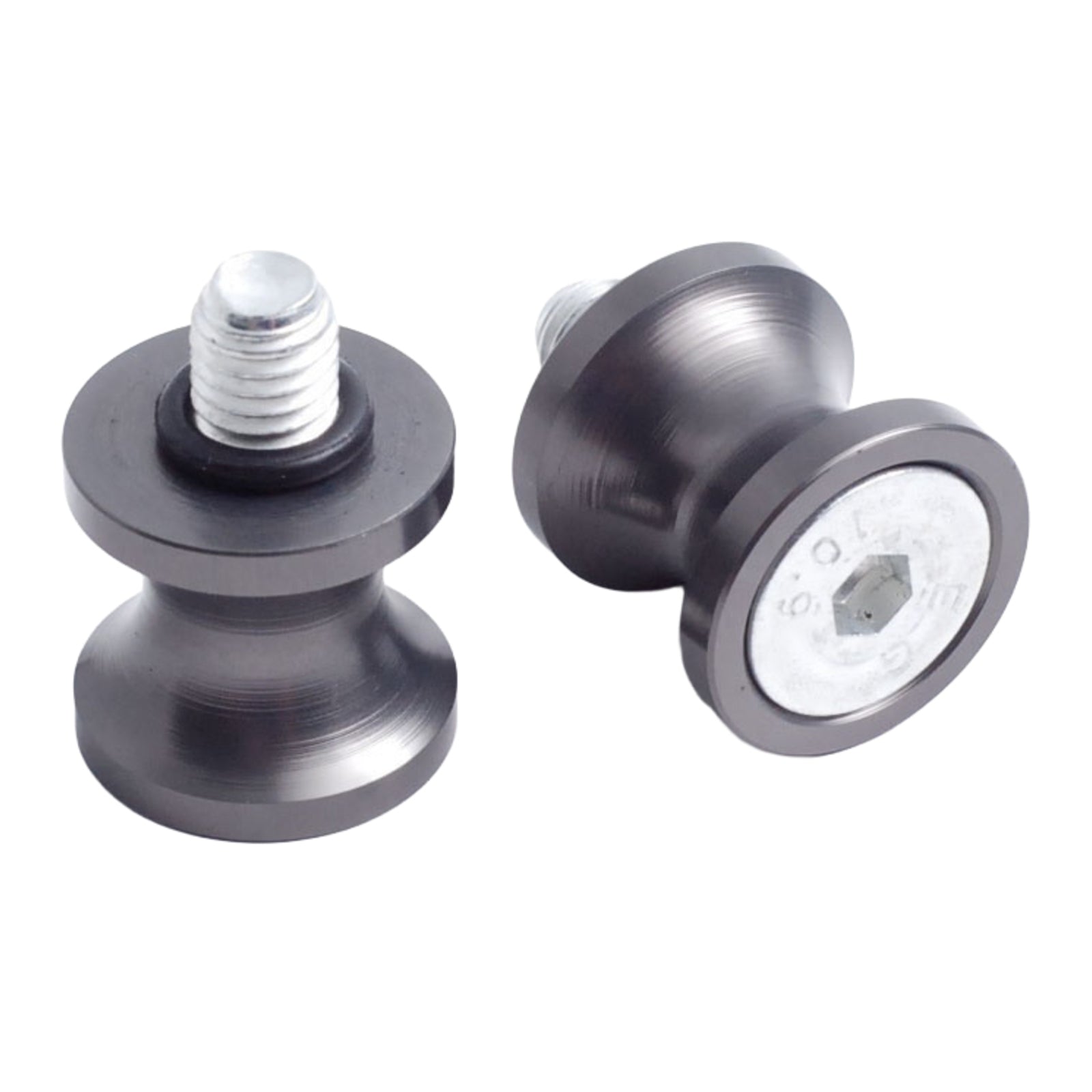 Whites Swingarm Bobbins - Black - 10mm x 1.25mm