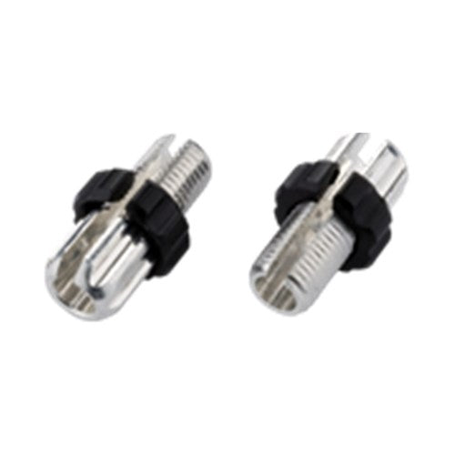 X-TECH BRAKE LEVER BARREL ADJUSTER M10 SILVER / BLACK 10 PCS