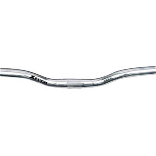 #X-TECH HANDLE BAR ALU 25.4 X 660mm - 30mm RISE SILVER