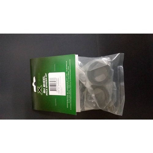 X TECH MX WHEEL AXLE SPACER KIT KAW FRONT