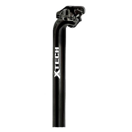 #X-TECH SEAT POST ALLOY 400mm BLACK 29.6