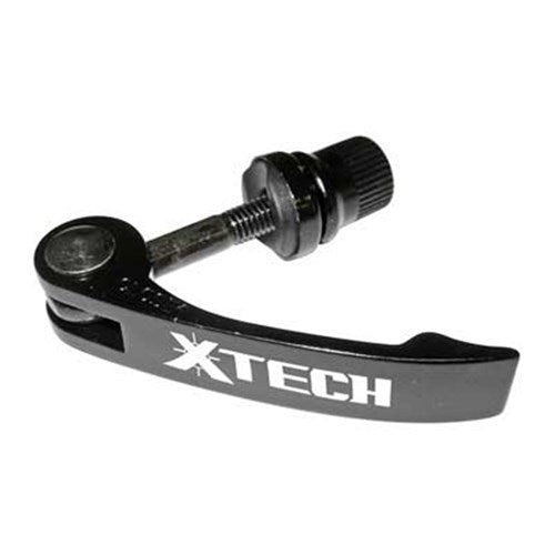 #X-TECH SEATPOST CLAMP QR LEVER BLACK