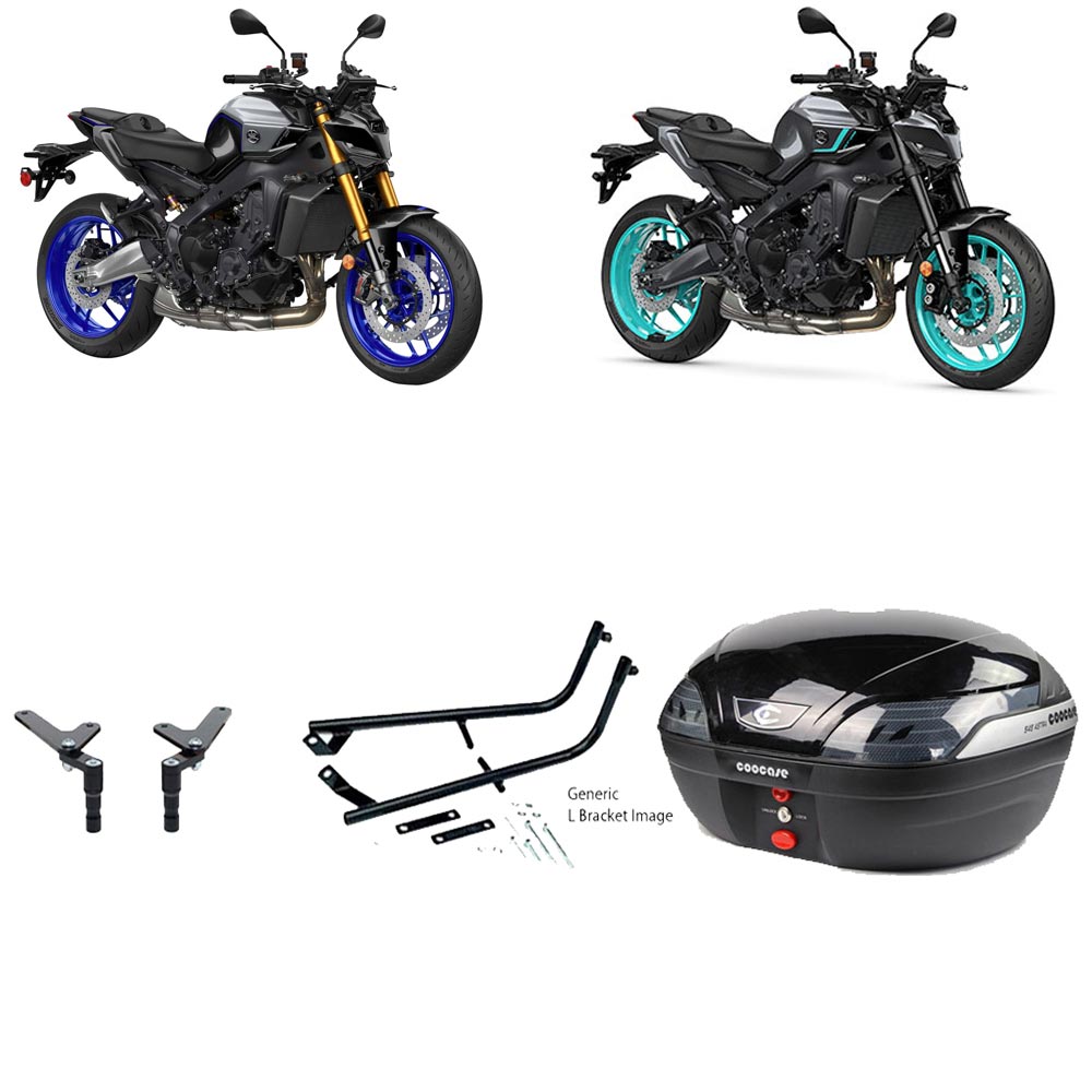 S48 Astra Black Topbox Kit MT-09 & MT-09 SP 24-25 - Y138S48BPBLK