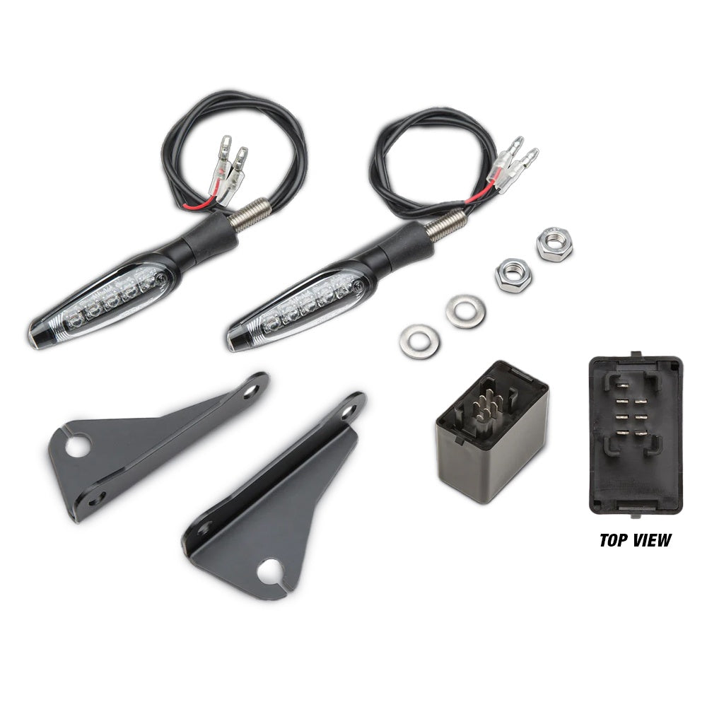 Yoshimura LED Rear Turn Signal Kit w/ 7 pin Relay
