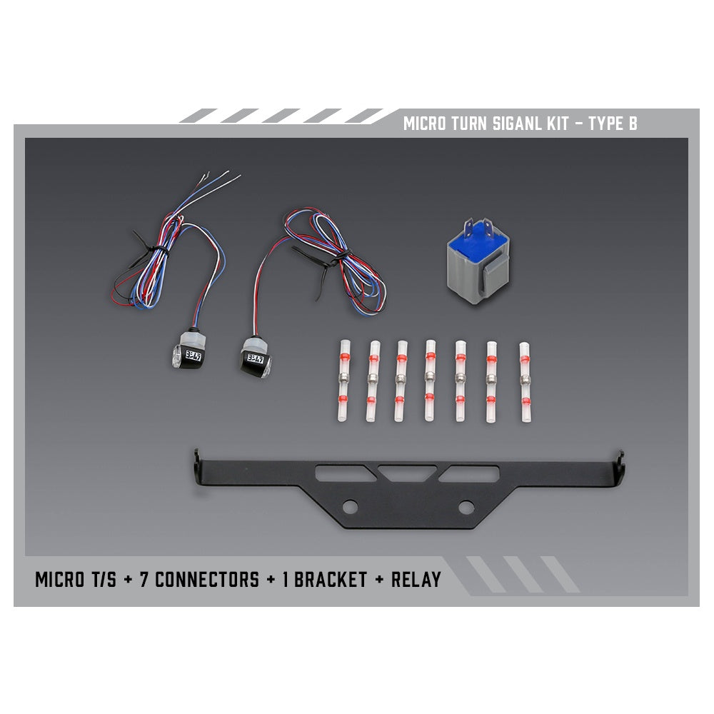 Yoshimura Type B Micro Signal Kit for V2 Fender Eliminators