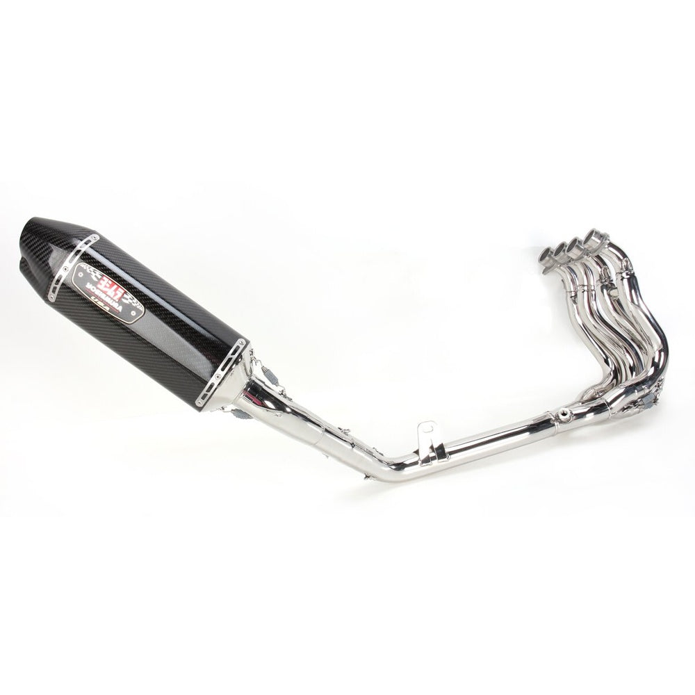 Yoshimura GSX-R600/750 11-24 Race R-77D Stainless Full Exhaust, w/ Carbon Fiber Muffler
