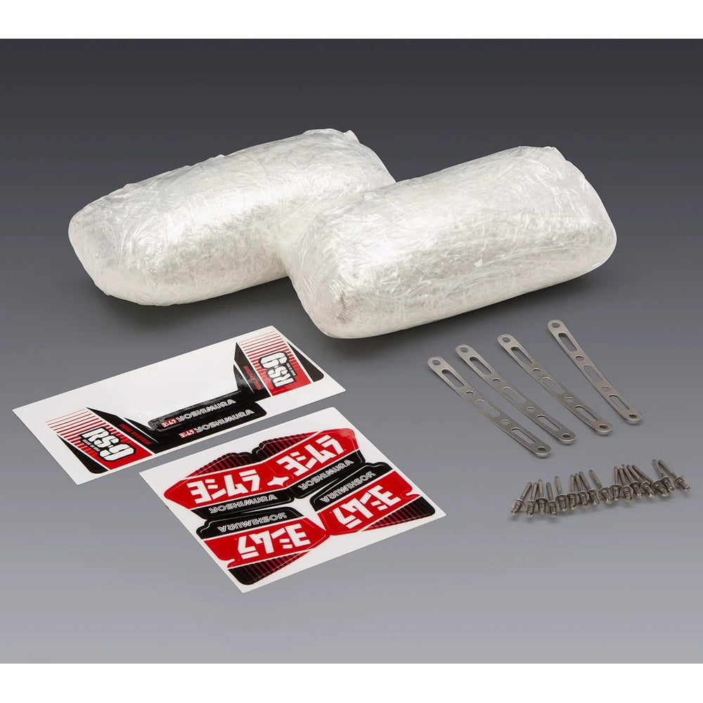 Yoshimura RS-9T Dual Premium Muffler Repack Kit 450g