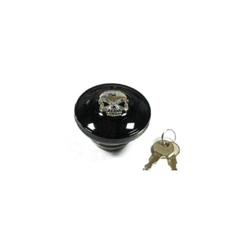 #ZODIAC GASCAP SET LOCKING CHR SKULL 96-07