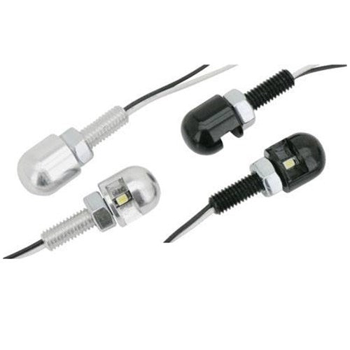 ZODIAC MINI LED LIC PLATE LIGHTS ROUND RAW