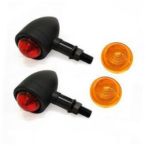 ZODIAC MINI SPEEDER BLK BULLET LIGHTS-PAIR