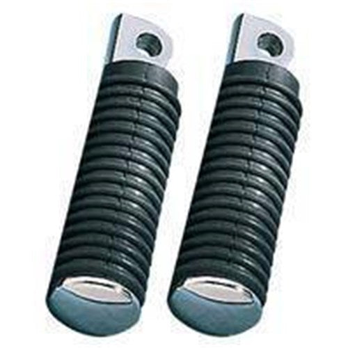 ZODIAC FOOTPEGS W/CHR ENDS MALE MOUNT-PR