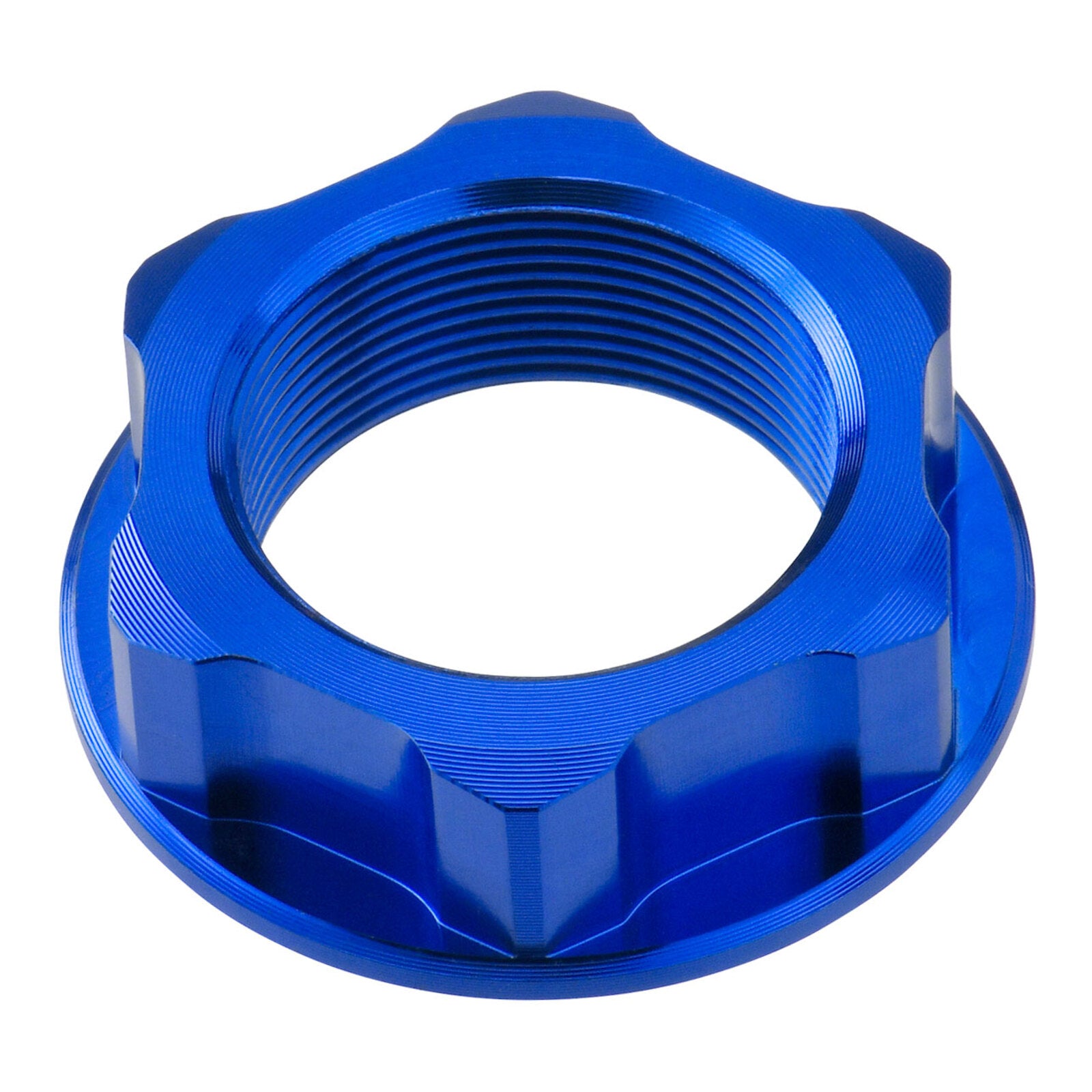 Zeta Stem Nut M24 x 32 P1.0 H12 - Blue