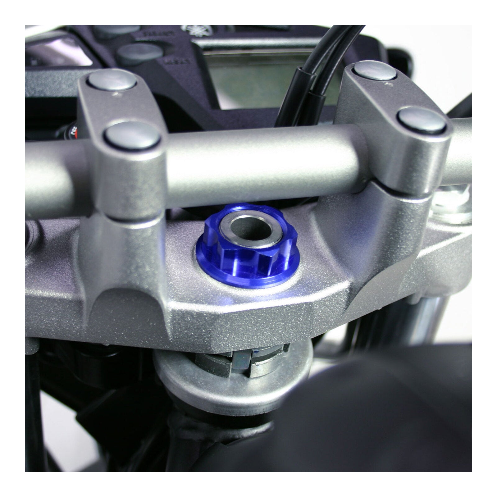Zeta Stem Nut M24 x 32 P1.0 H12 - Blue