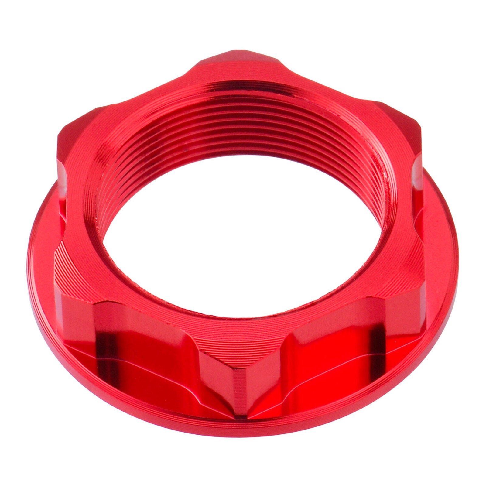 Zeta Stem Nut M26 x 32 P1.0 H10 - Red