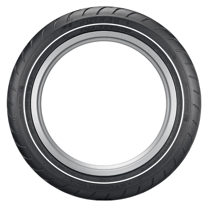 Dunlop American Elite Tyre - Narrow White Sidewall