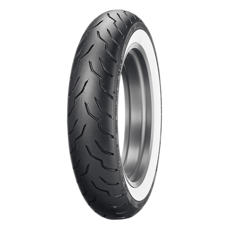Dunlop American Elite Tyre - Wide White Sidewall