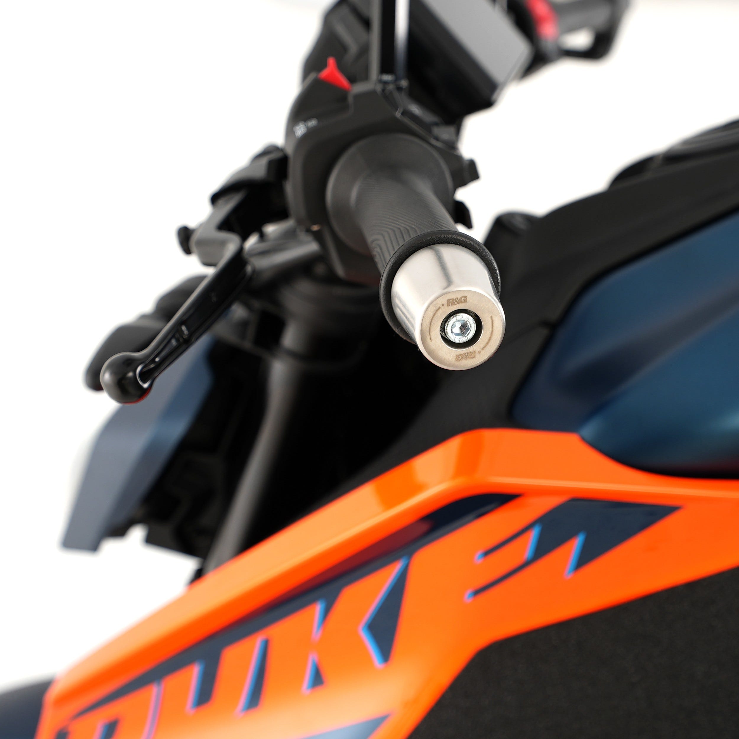 R&G Stainless Bar Ends, KTM RC125/200/390 '22-