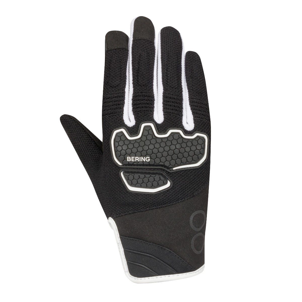 BERING GLV LADY BREEZE BLK WHT T7 L