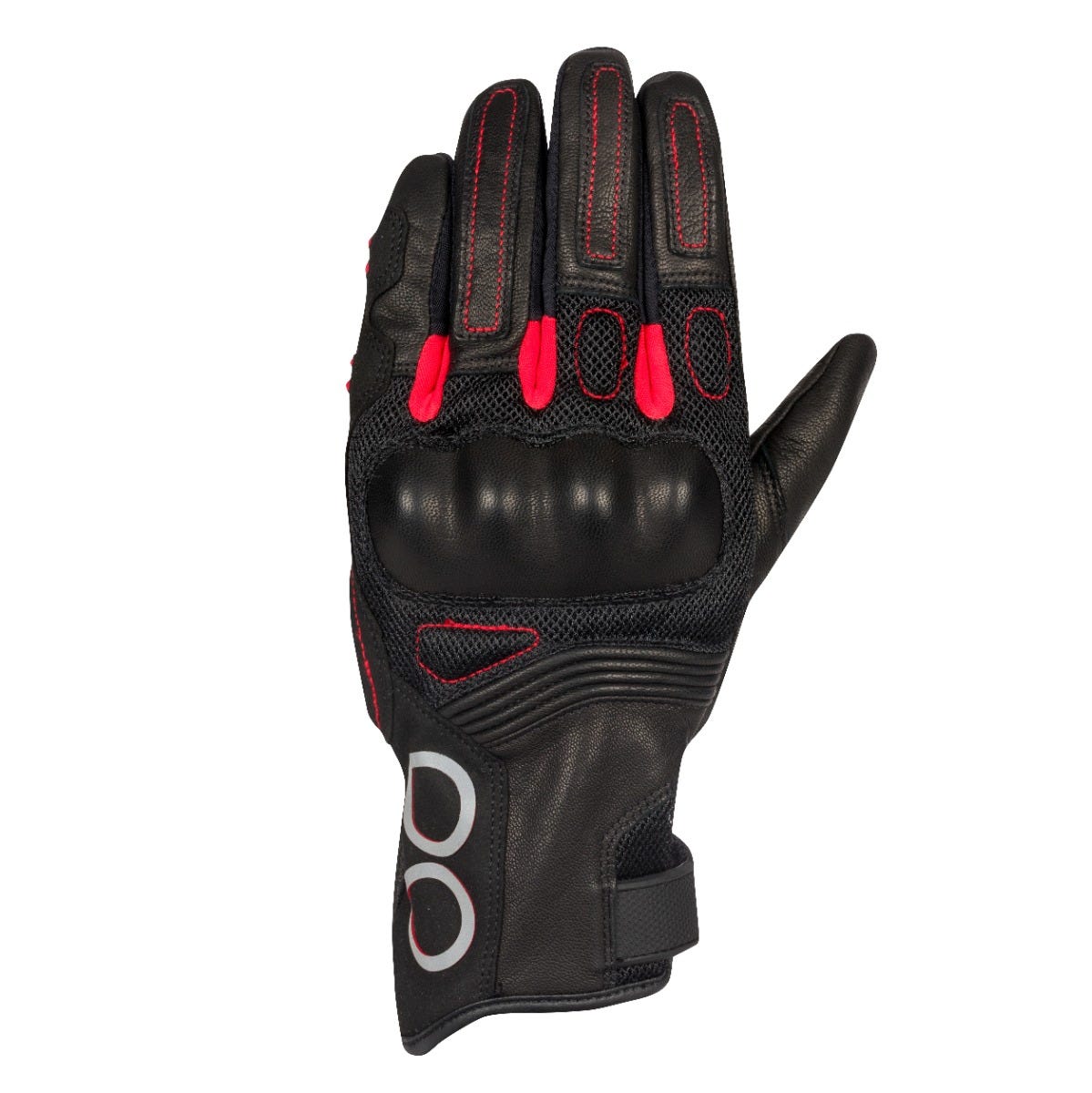 BERING GLV PITTS BLK RED T8 S