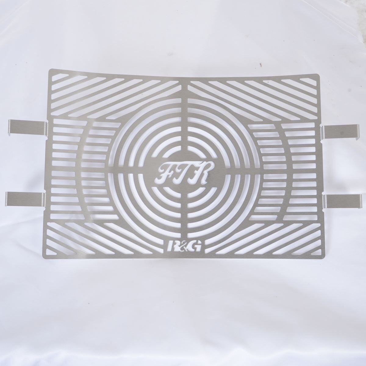 Branded Radiator Guard, stainless, Indian FTR1200(S) '19-