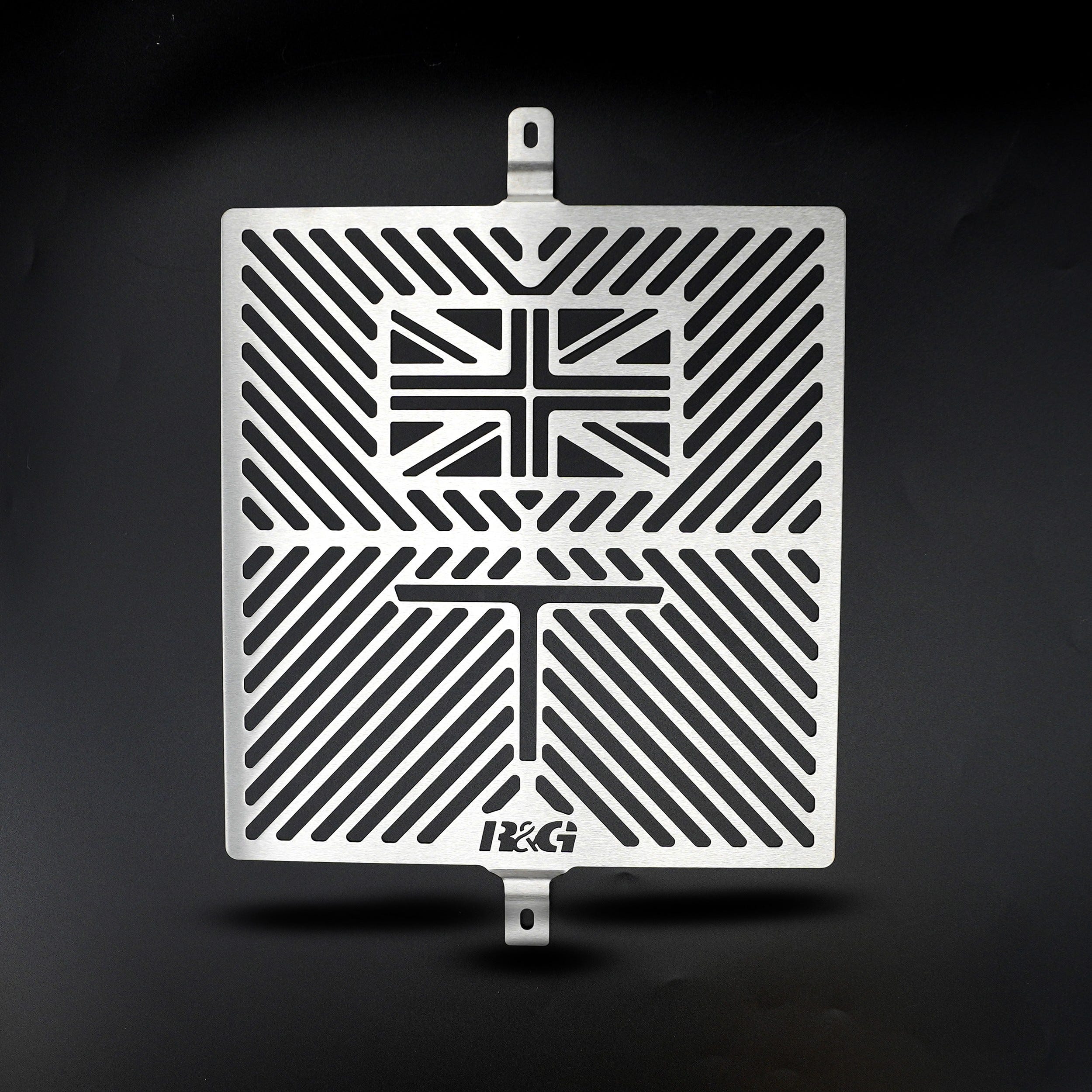 Branded Radiator Guard, stainless,Scrambler 1200 XC/XE '19-