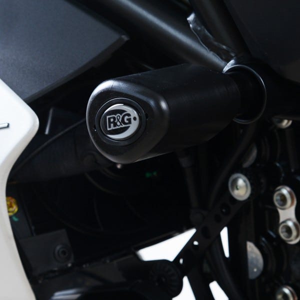 R&G Aero Crash Protectors (WHITE), Ducati Diavel 1260S