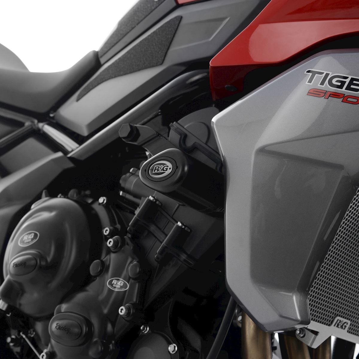 R&G Crash Protectors- Aero Style for Tiger 660 Sport '22-