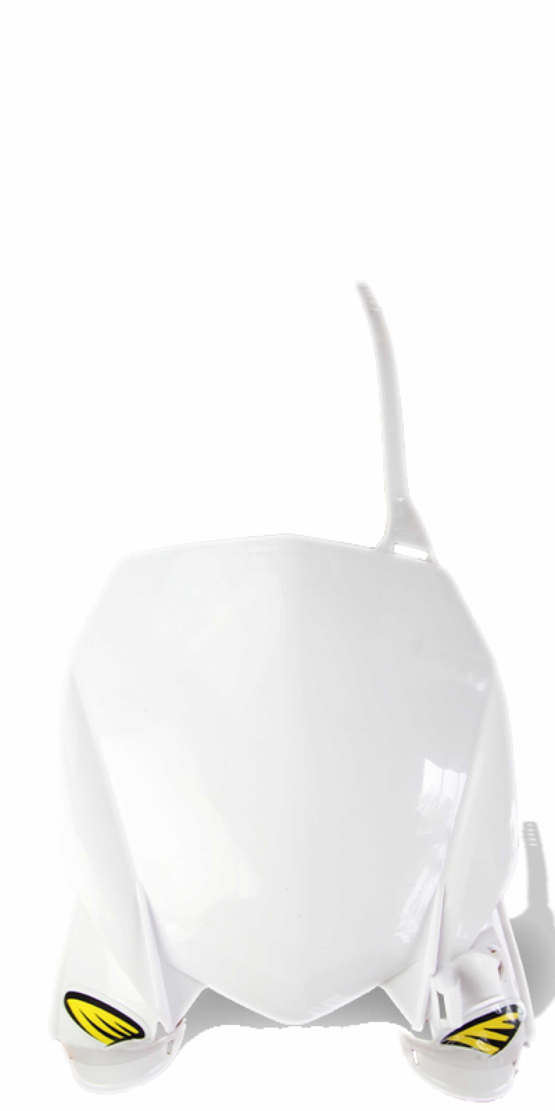 2018 YAM YZ450F STADIUM PLATE WHT