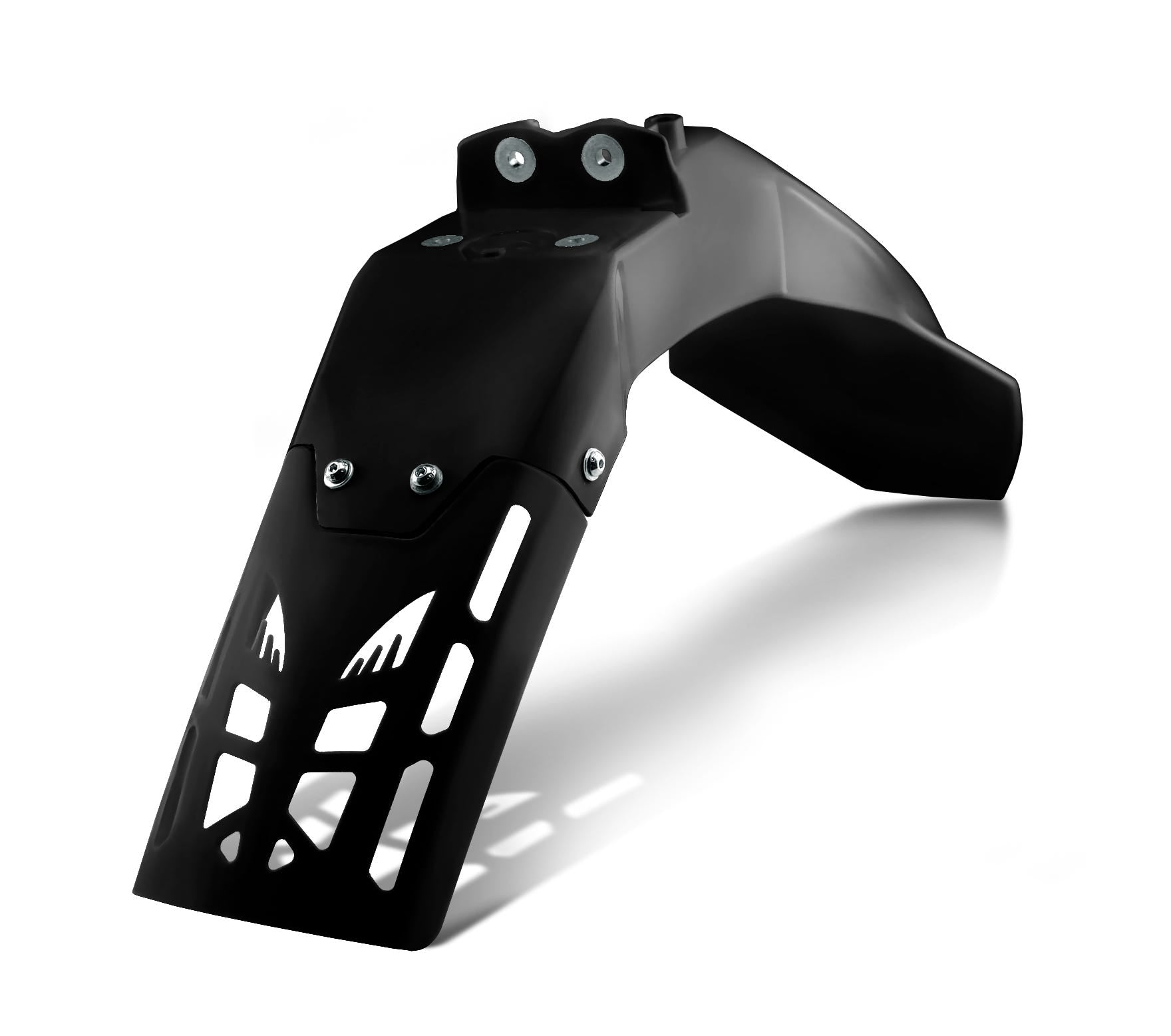 CYCRALITE FRONT FENDER: BLK 2016-17 FC,TC, 2017 FE,TE,FX,TX