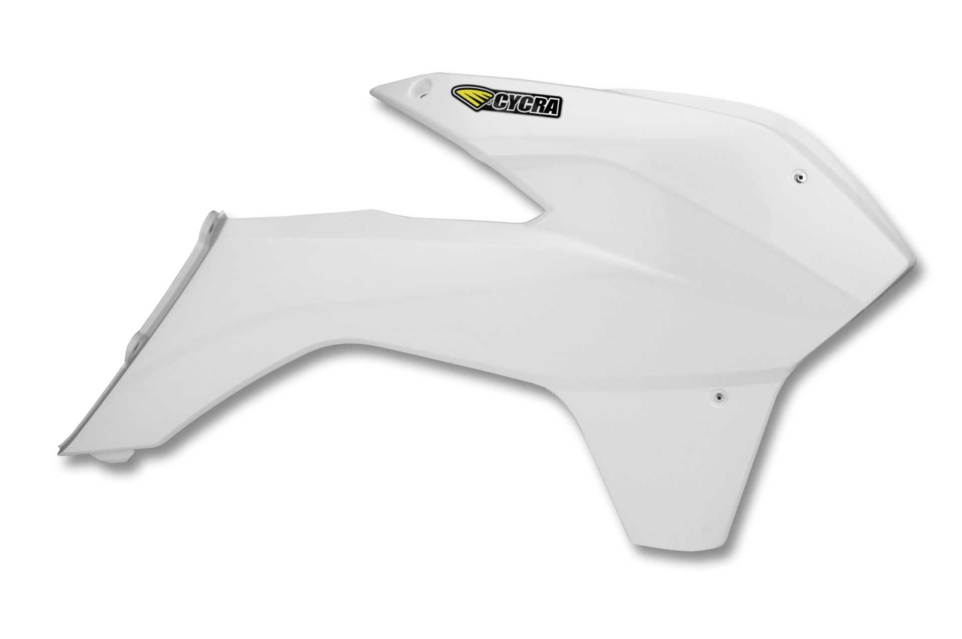 RAD SHROUD KTM'S 13-14 WHT