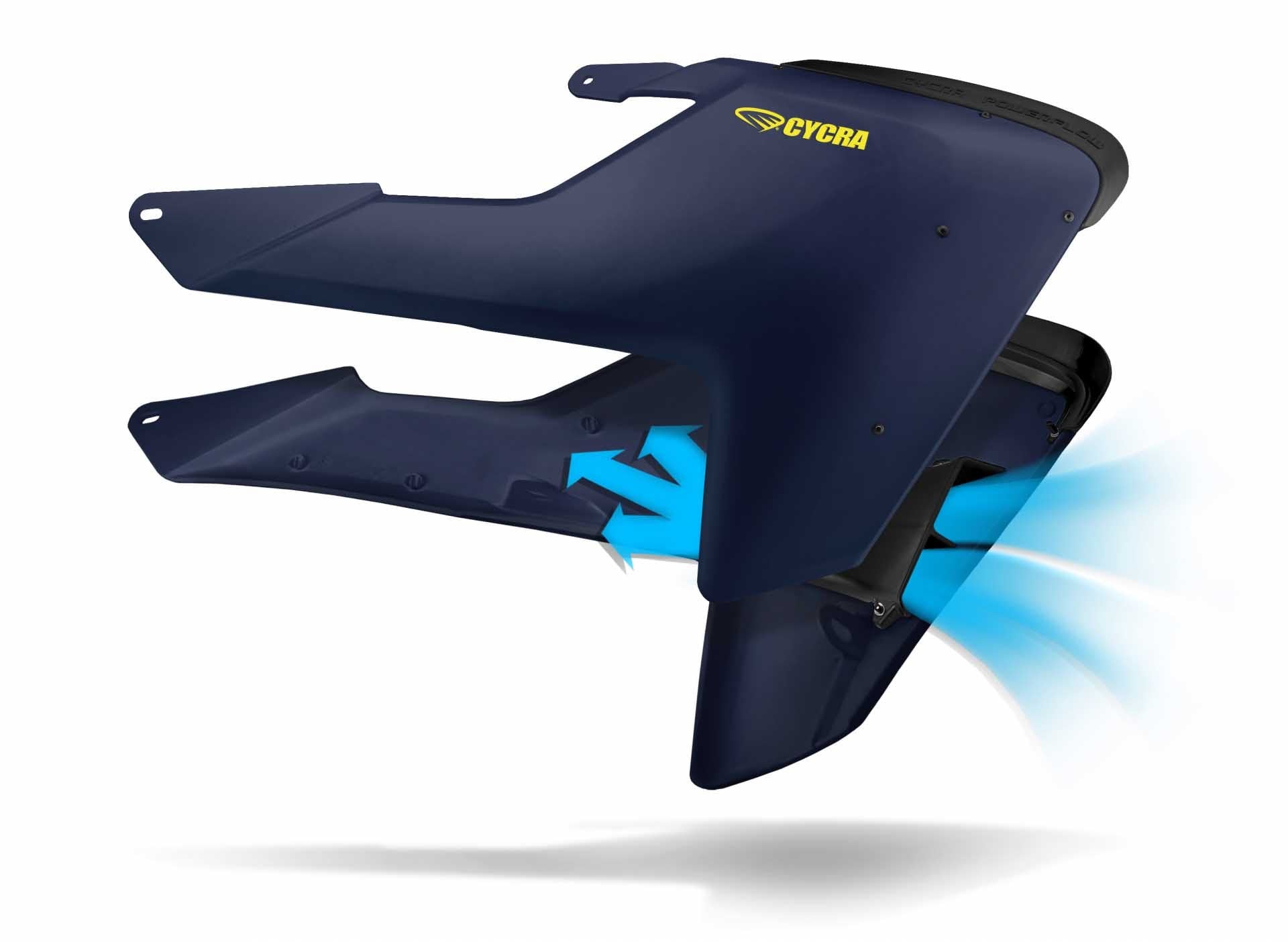 RADIATOR SHROUDS: HUS BLUE 2016-17 FC,TC, 2017 FE,TE,FX,TX