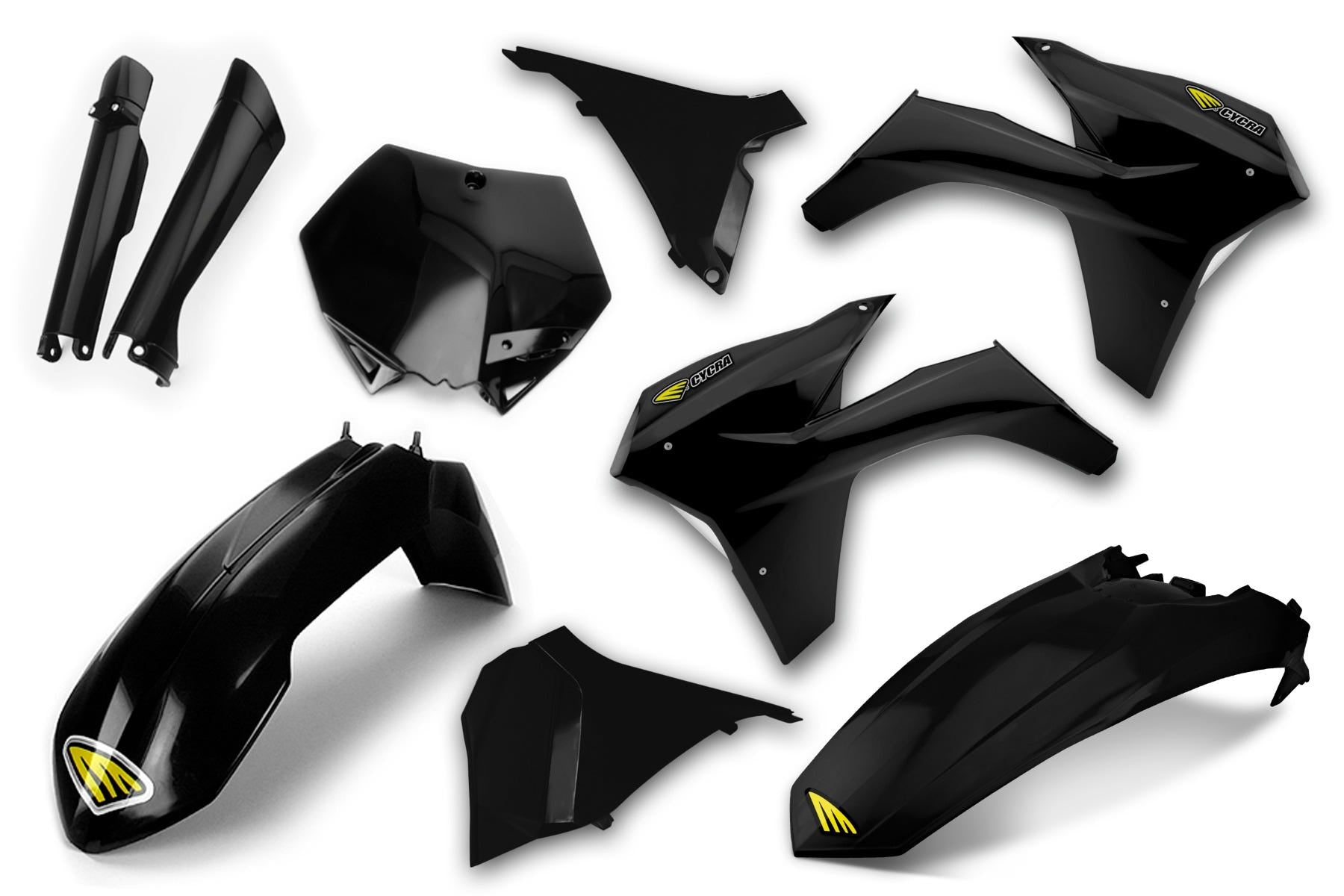 COMP KIT 11-12 KTM ALL BLK