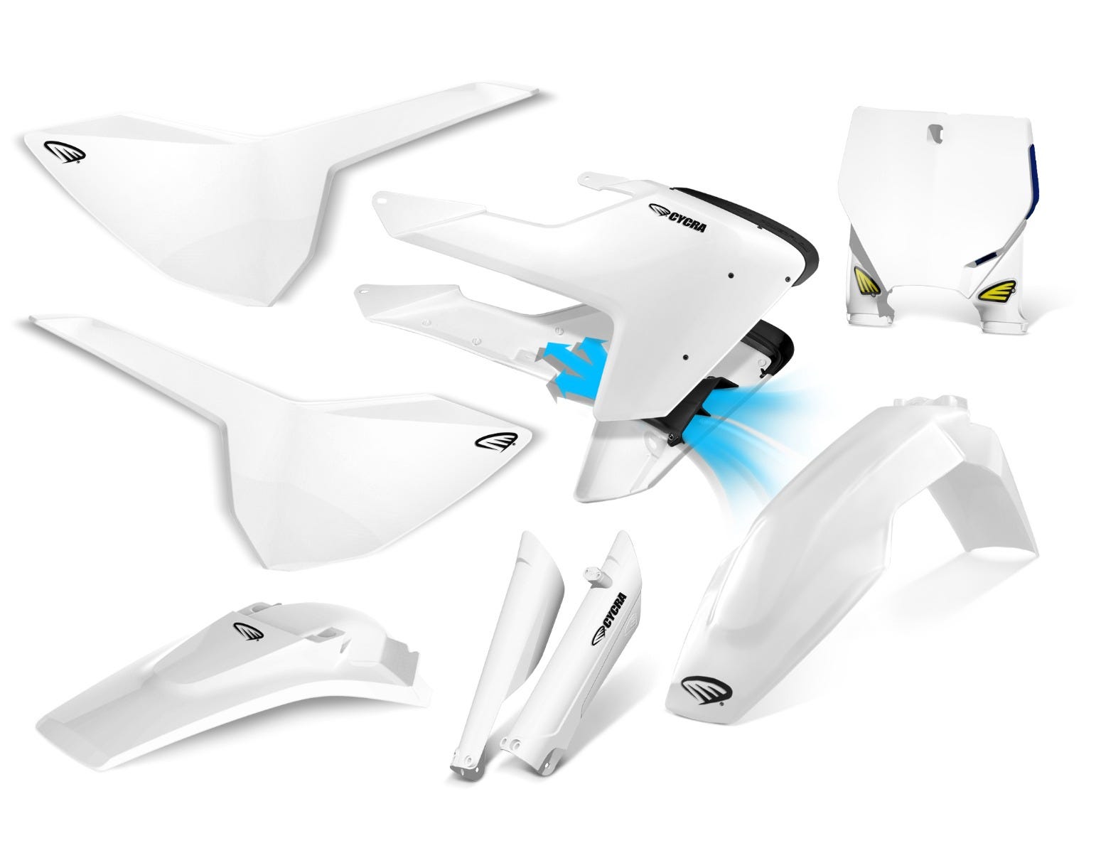 2016-2018 FC/TC/ 2017 FE/TE/FX/TX HUSQ FULL BODY KIT - WHITE