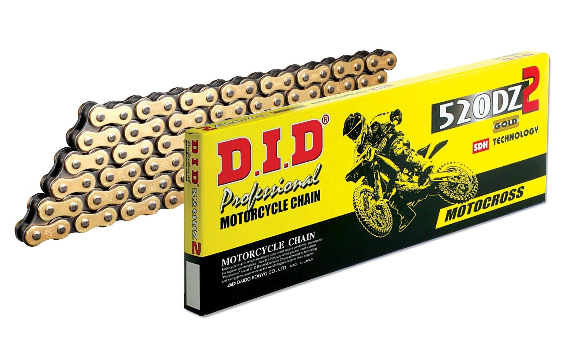 DID #520 DZ2 Racing Chain - RJ-Clip