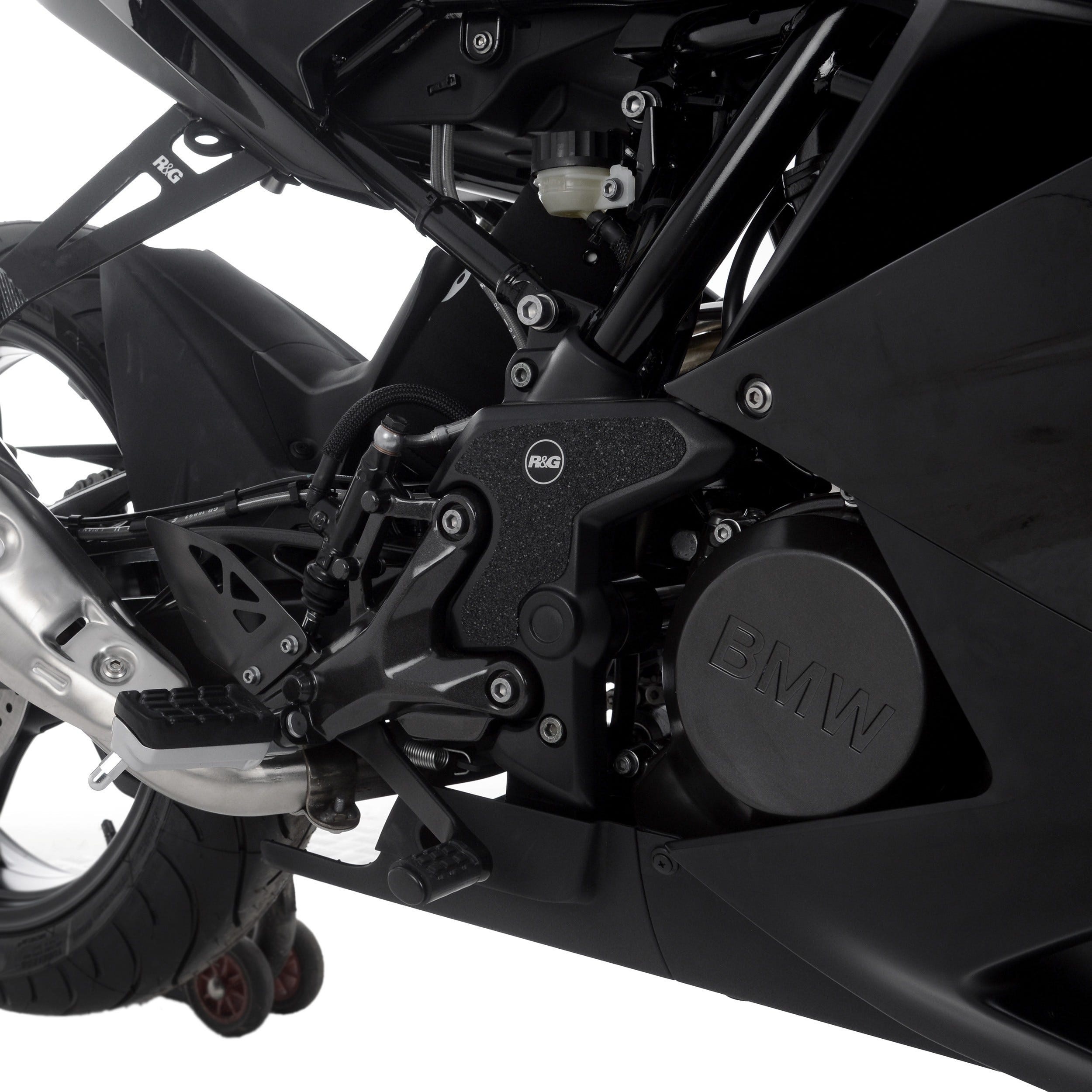 R&G BMW G310RR '22- Boot Guard 3-pc (LH only, swingarm)