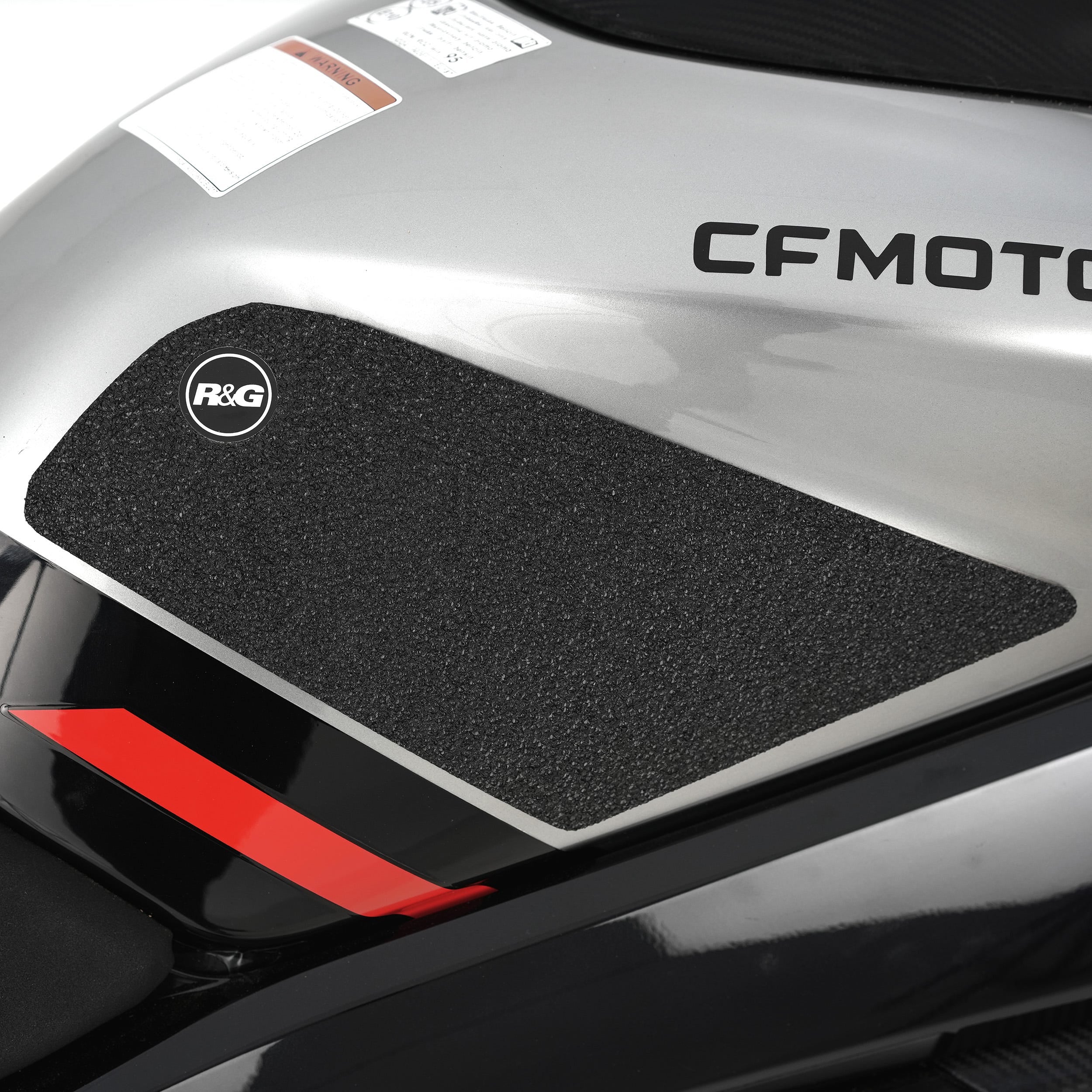 R&G CFMoto 450 SR (SS) '23 Traction Grips Clear 2Grip Kit