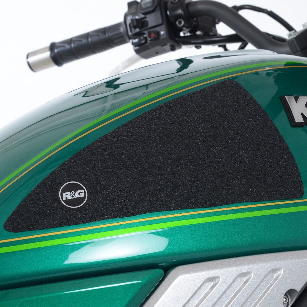 R&G Kawasaki Z650RS '22- Traction Grips :Clear 2-Grip Kit
