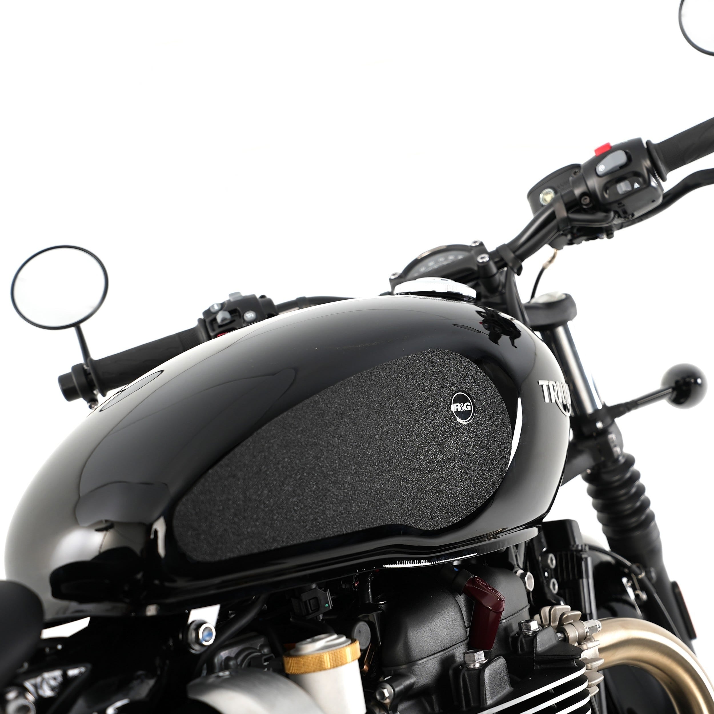 Triumph Bonneville Bobber '17- : BLACK 2-Grip Kit