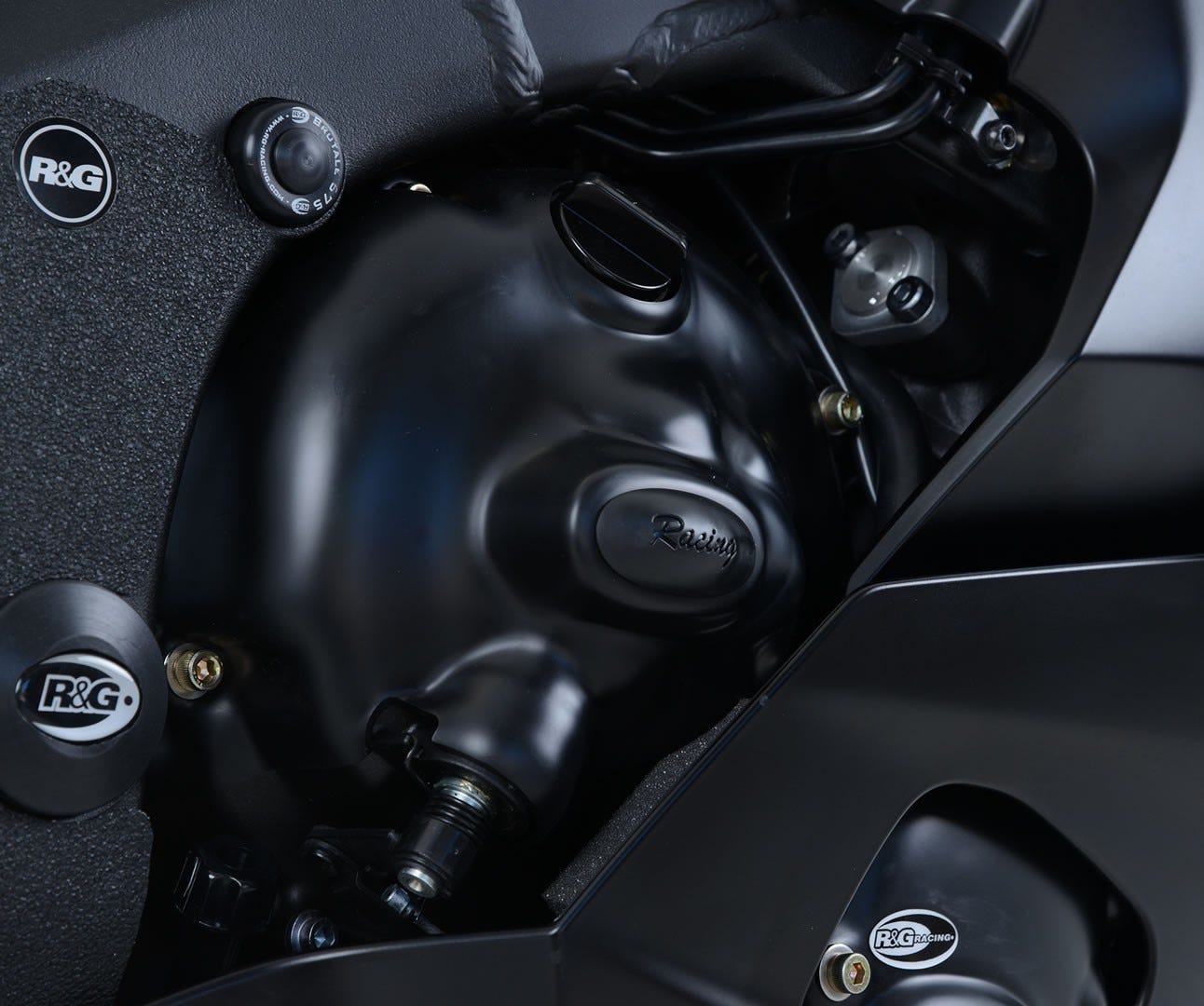 R&G YAMYZF-R6 '08- Eng Case Covers, Set (3) Race