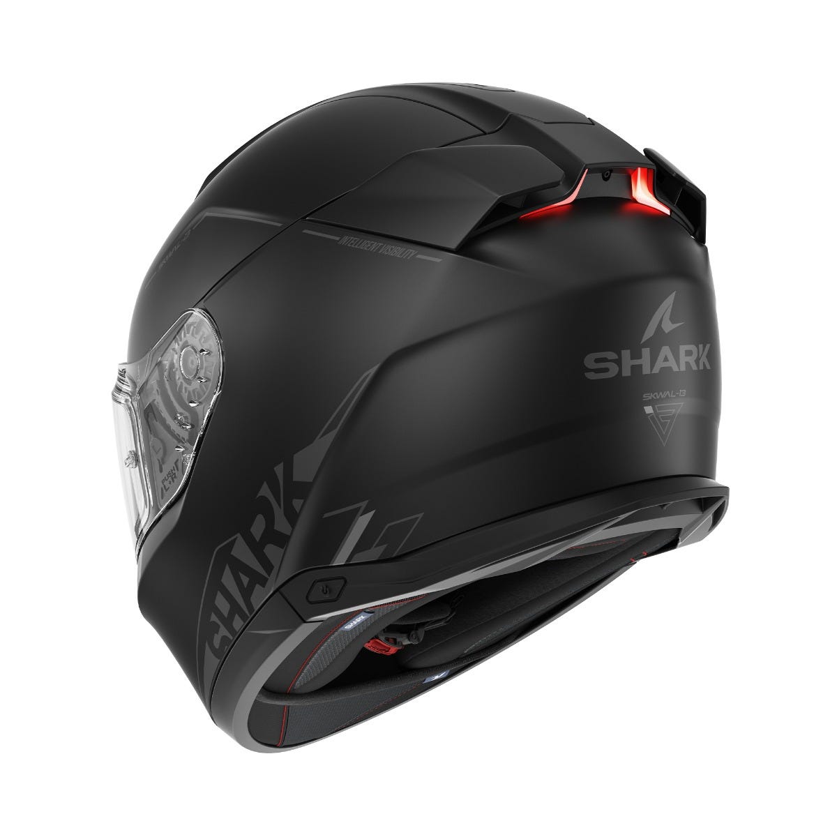 SHARK SKWAL i3 BLANK SP MAT BLK ANT BLK M