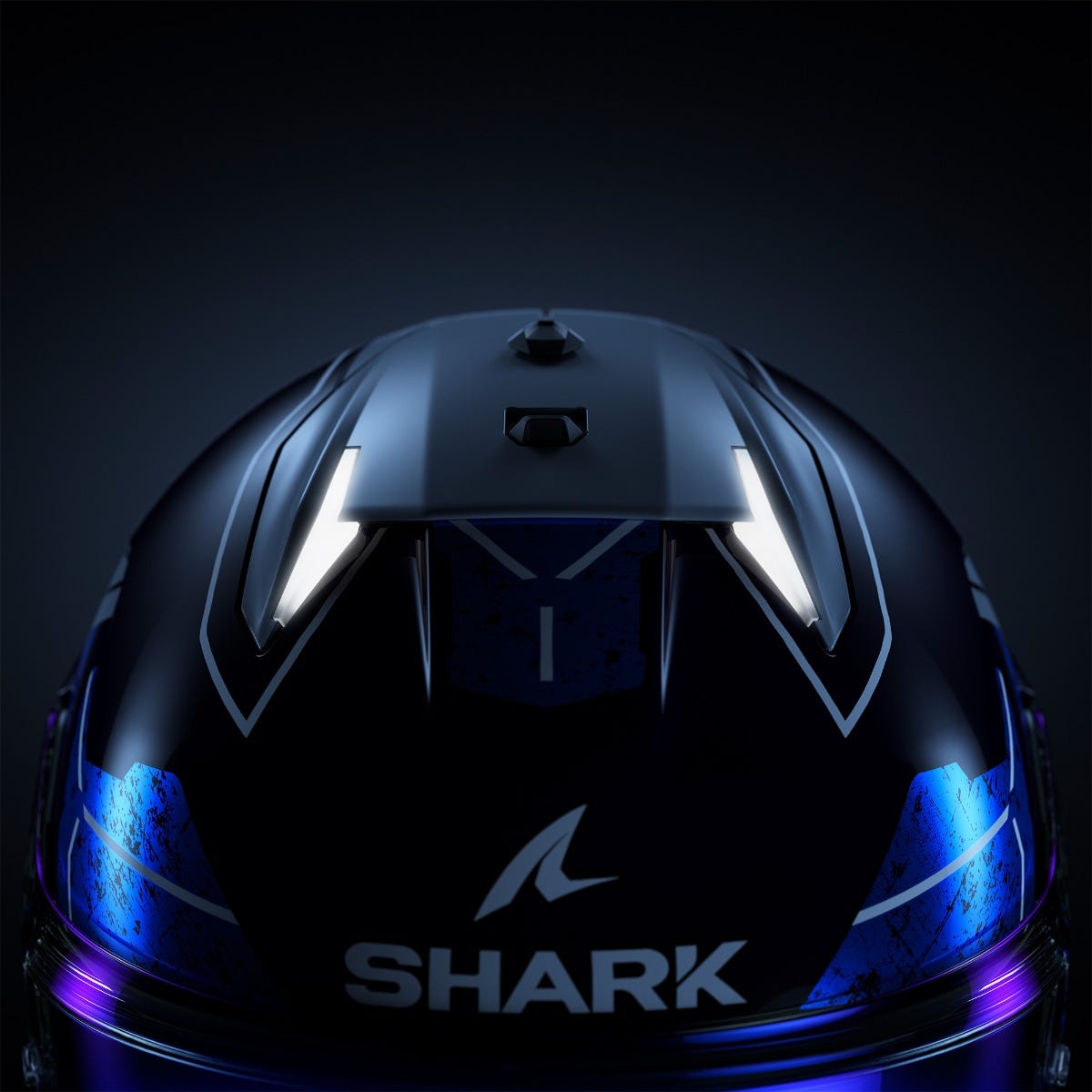SHARK SKWAL i3 BLANK SP WHT SIL ANT M