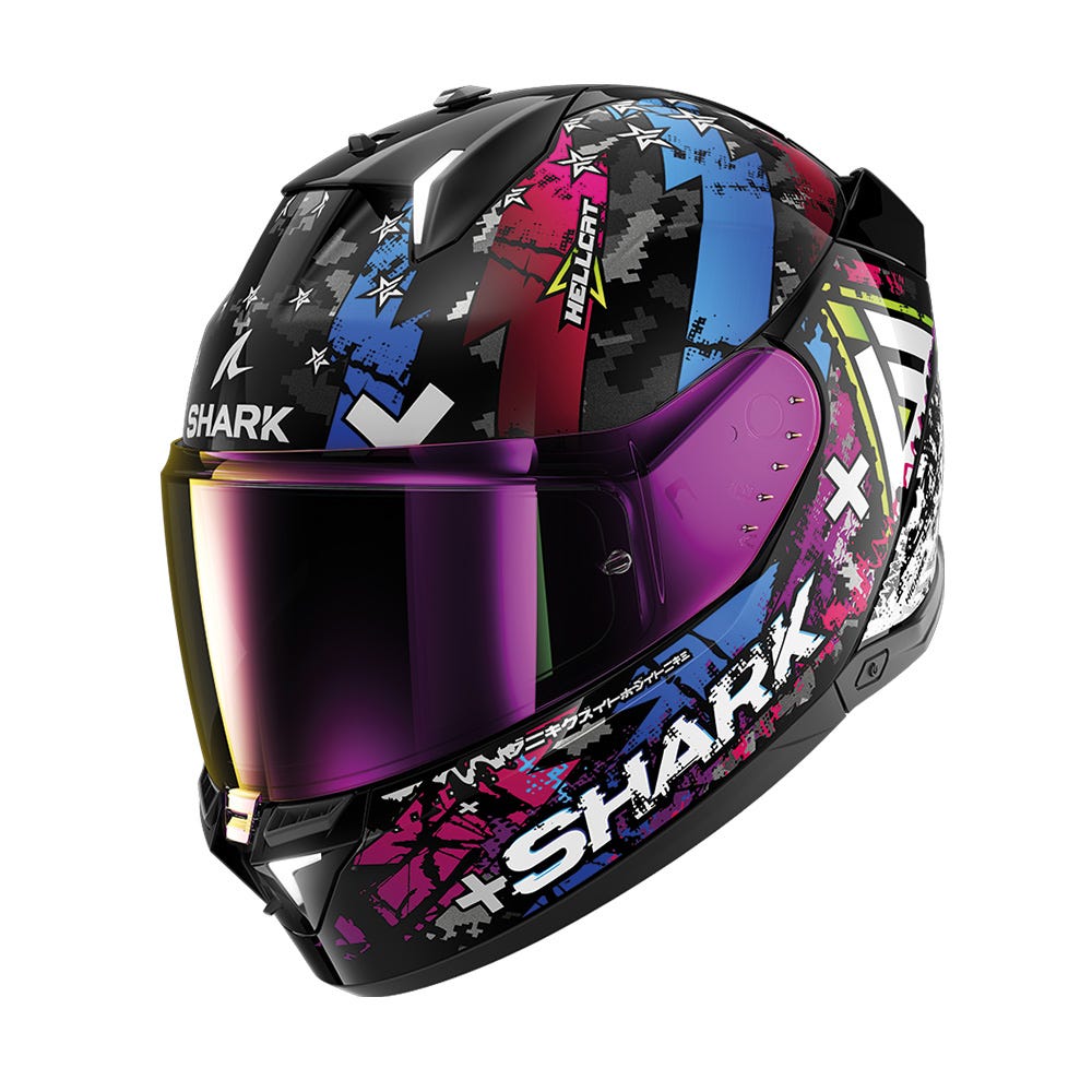 SHARK SKWAL i3 HELLCAT BLK CHR BLU L
