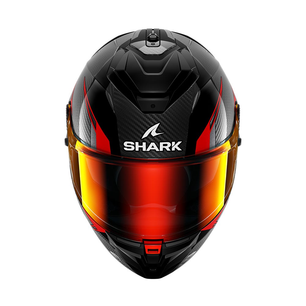 SHARK SPARTAN GT PRO KULTRAM CARBON BLACK RED XL