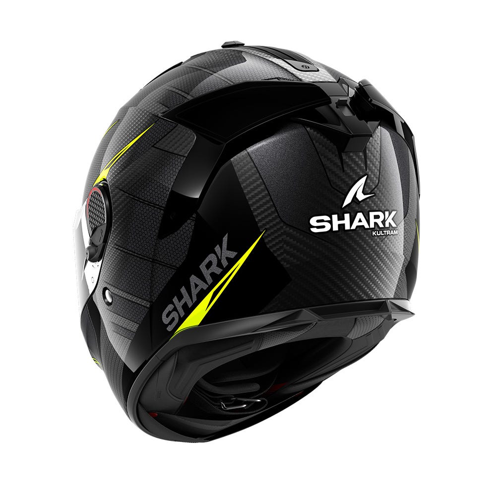 SHARK SPARTAN GT PRO KULTRAM CARBON BLACK YELLOW S
