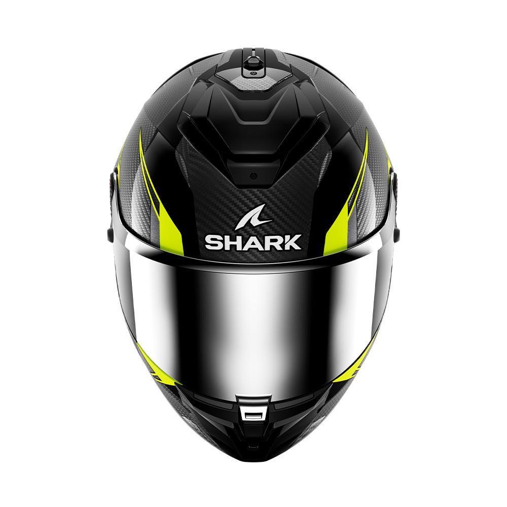 SHARK SPARTAN GT PRO KULTRAM CARBON BLACK YELLOW XS