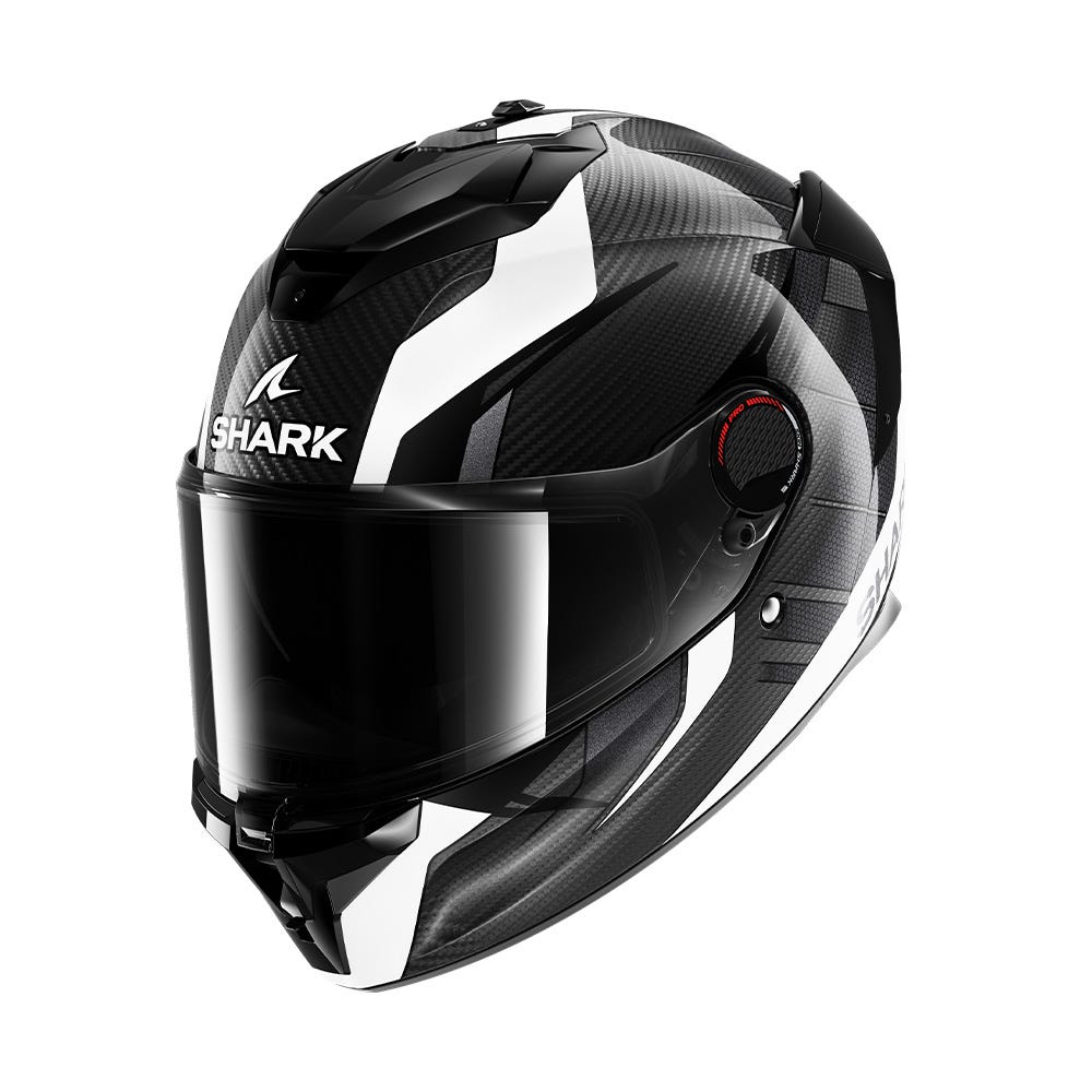 SHARK SPARTAN GT PRO KULTRAM CARBON WHITE BLACK XS