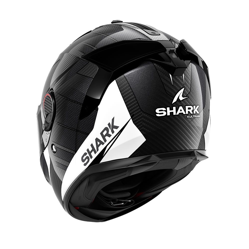 SHARK SPARTAN GT PRO KULTRAM CARBON WHITE BLACK S