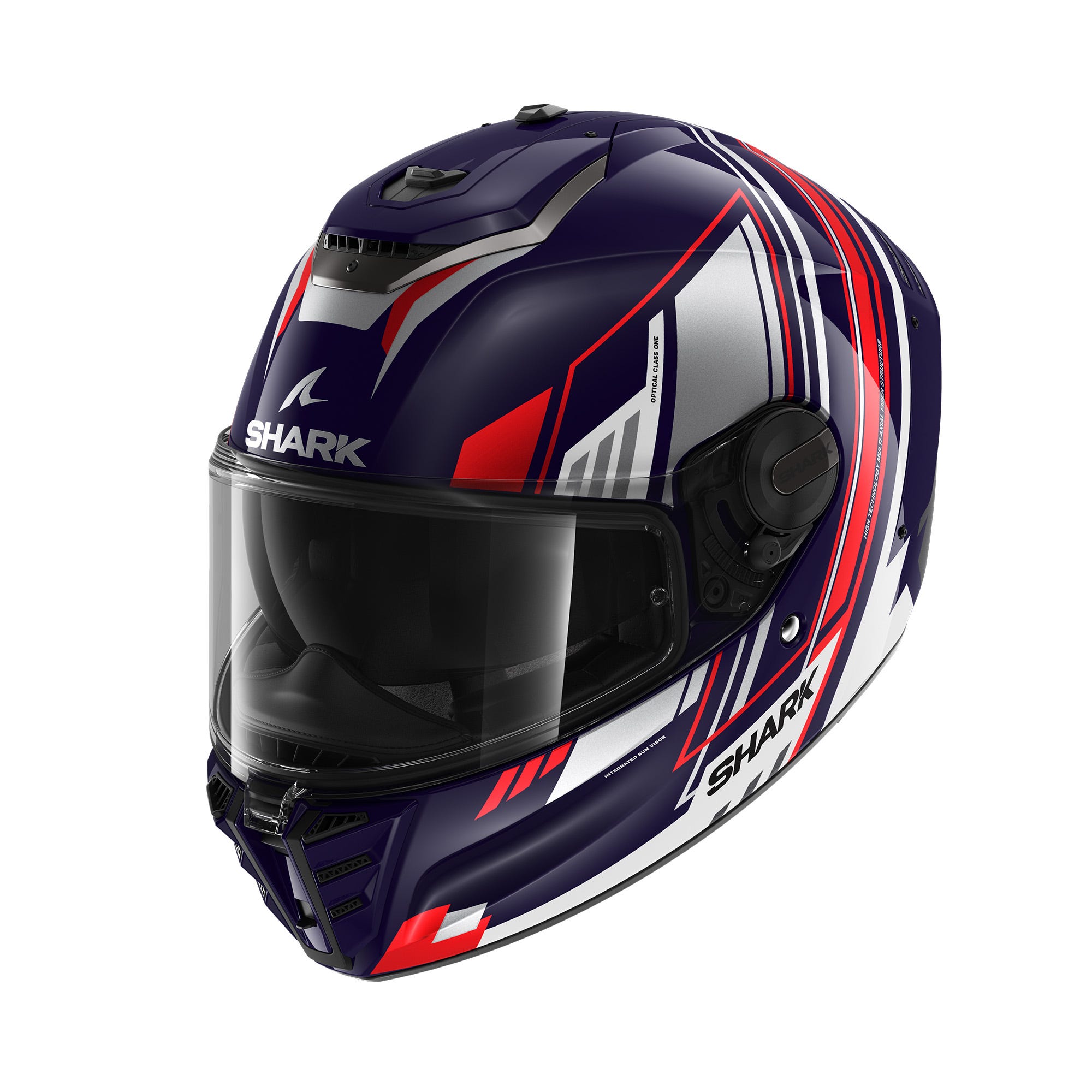 SHARK SPARTAN RS BYHRON BLU WHT CHR XS