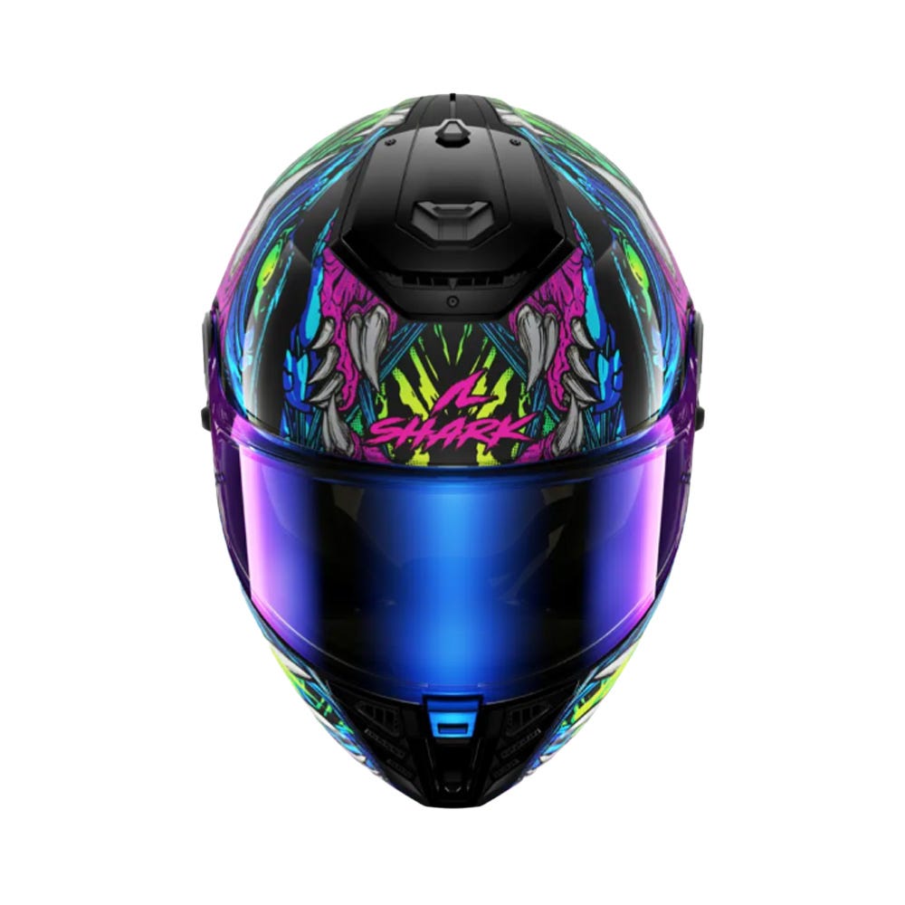 SHARK SPARTAN RS SHAYTAN BLK GRN VIO M